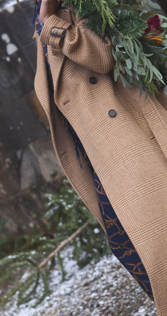 THE AMBERLEY WOOL BLEND COAT